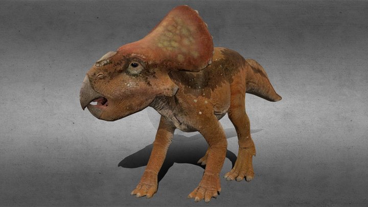 JWA Protoceratops – Kostenloses 3D-Modell STL