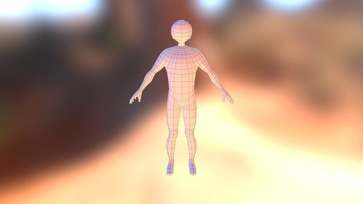 Cuerpo Rectificado 3D Model