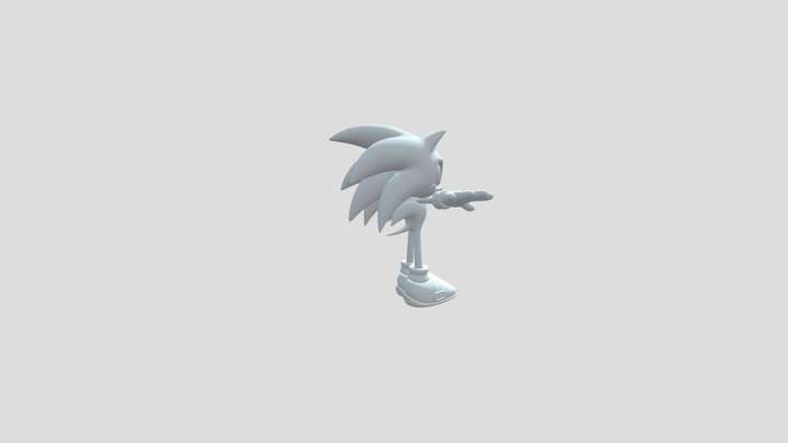 Roblox Sonic the Hedgehog UGC (Idle) 3D Model
