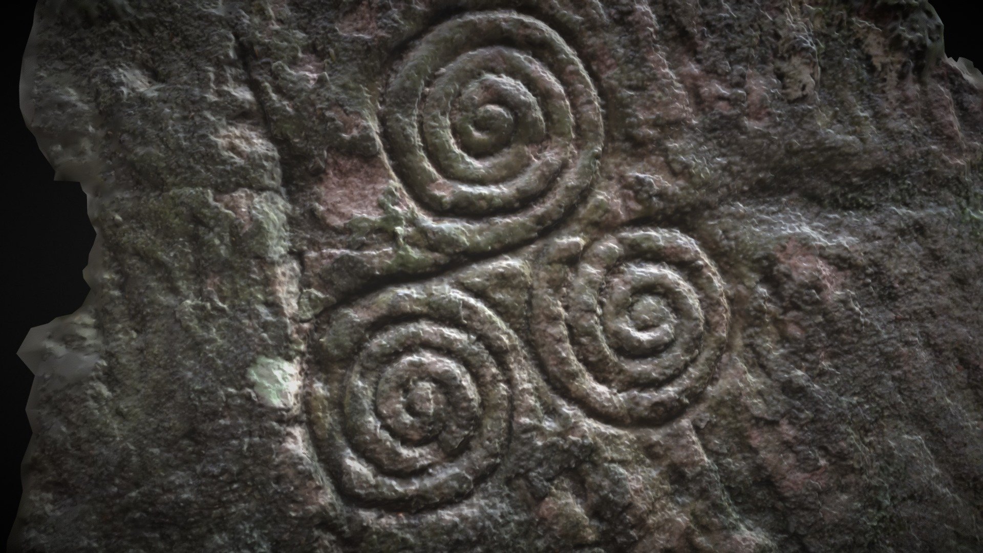 Spiral by Wallace's Cave, Roslin