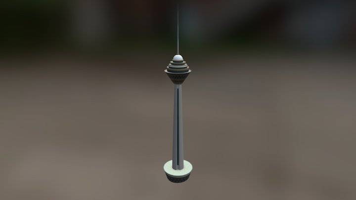 Milad Tower 3D Model