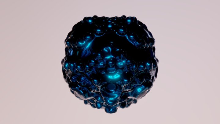 Dark Raiden - Alien Capsule 3D Model