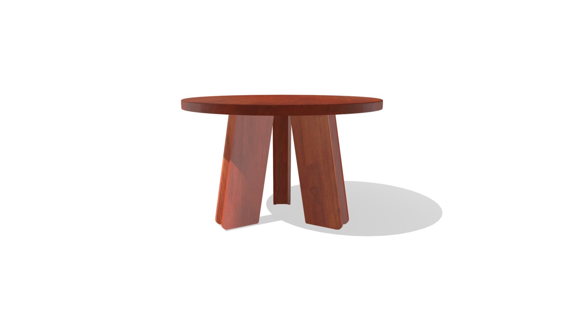 CLAYTON ROUND TABLE (CLT-01) 120x120x75cm — Sketchfab embed 3D viewer