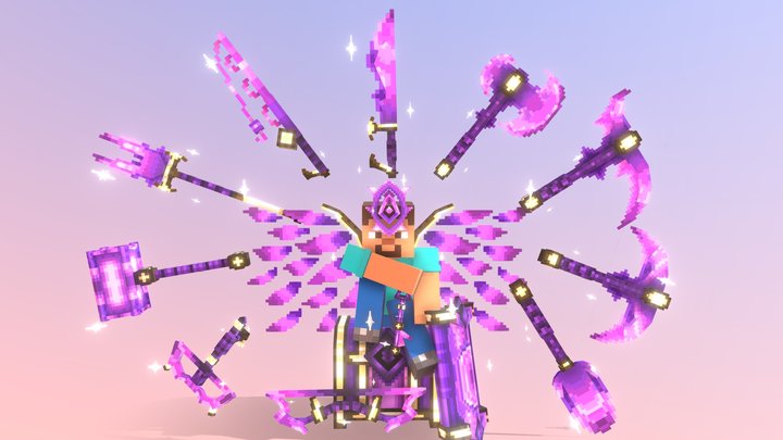 lilac set 3D Model