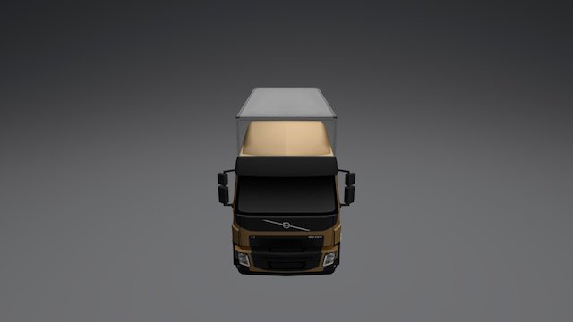 Truck - (LKW VolvoFE): Volvo 3D Model