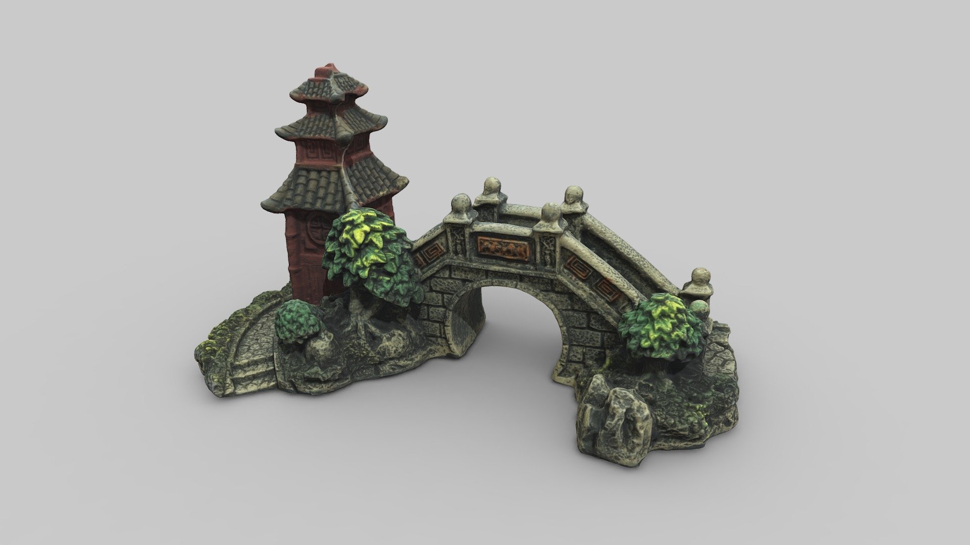 Chinese Bridge Ornament