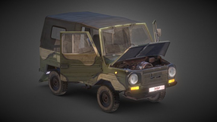 Luaz 969 - Dayz Bastard 3D Model