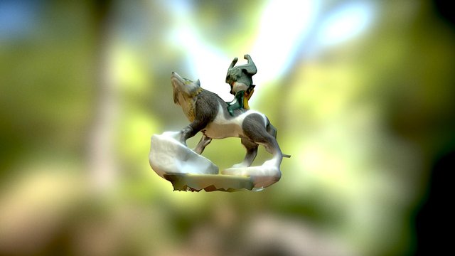 Amiibo Zelda Twilight Princess 3D Model