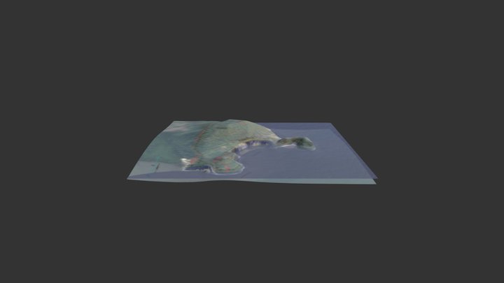 Hill topo 2 3D Model