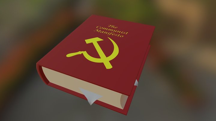 The Communist Manifesto 3D Model