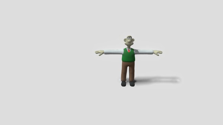 Wallace And Gromit Rig for blender 5.0 – Kostenloses 3D-Modell STL