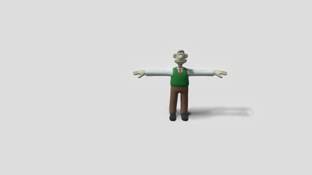 Wallace And Gromit Rig for blender 5.0