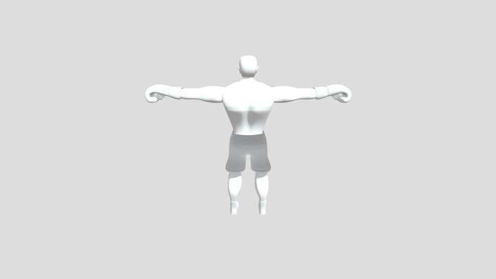 Boxeador / Santiago Visca 3D Model