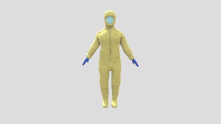 GAM250_HAZMAT_MAN 3D Model