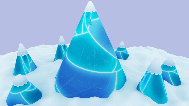 Ice King House 3D Model