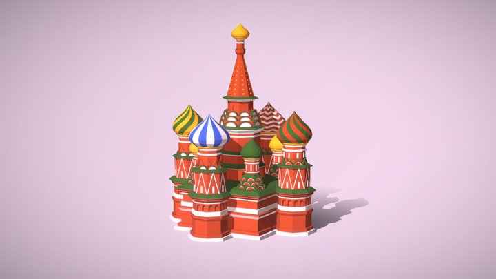 St. Basil's Cathedral 3D Model