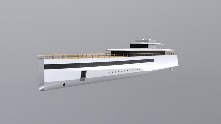 Feadship Venus - Steve Jobs Yacht - Apple Yacht 3D Model