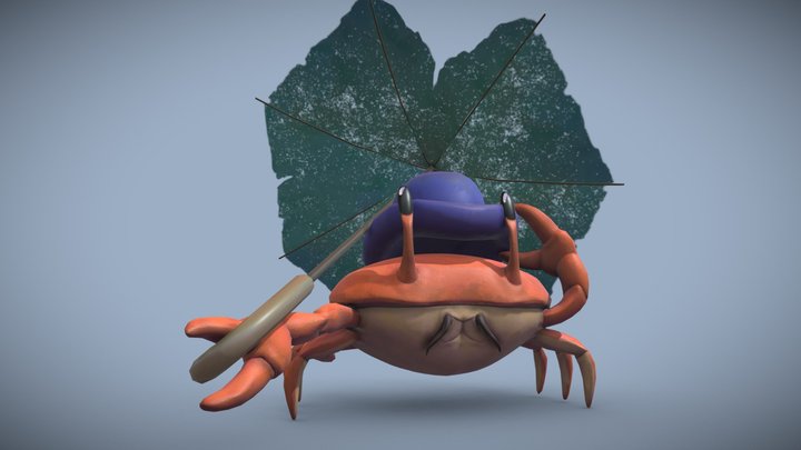 Little Old Crabbernsby 3D Model