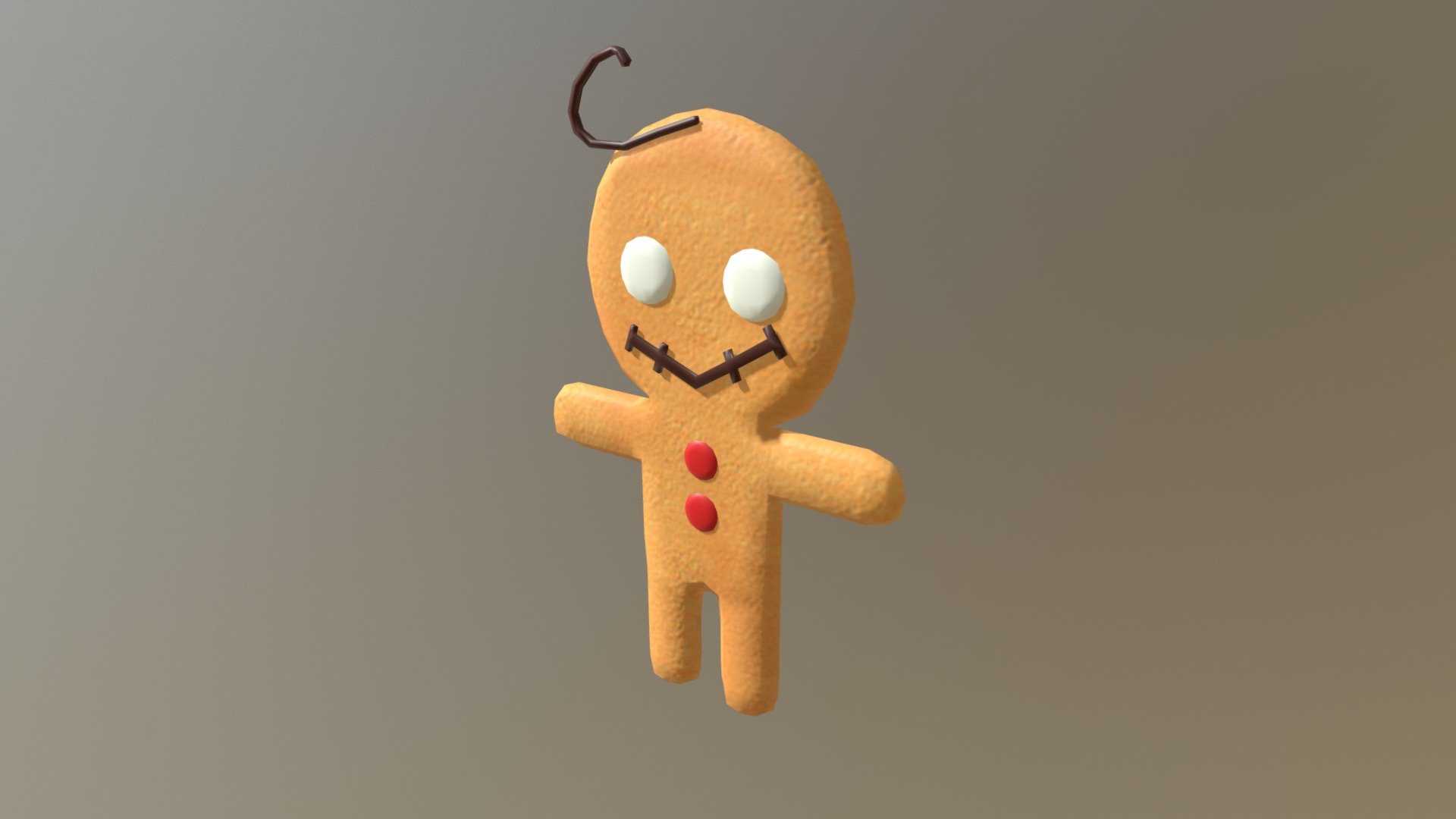 Cookieman - 3D model by mqko9923 (@A-mqko9923) [b25a839] - Sketchfab