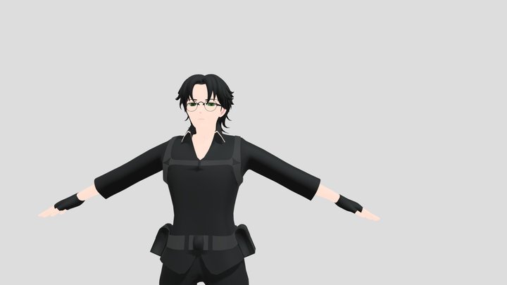 Mahes Anime 3D Model