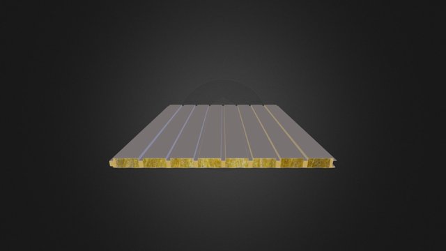 7 Hadveli Taşyünü Dolgulu Cephe Paneli 3D Model