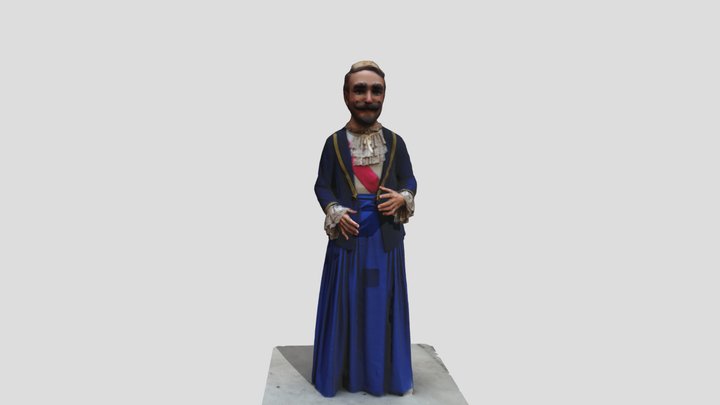 Gegant del Baró de Patraix 3D Model