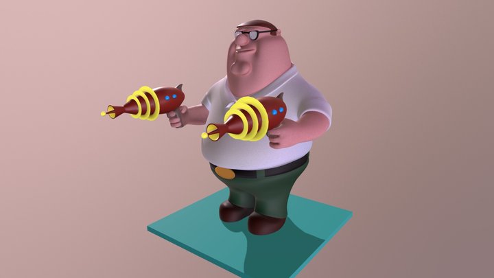 Peter Griffin 3D Model