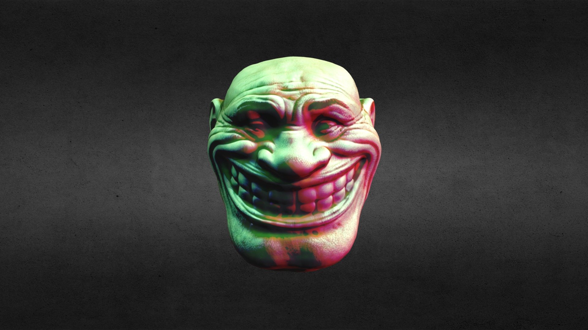 Trollface, cartoon - Buy Royalty Free 3D model by endike [b25d380 ...