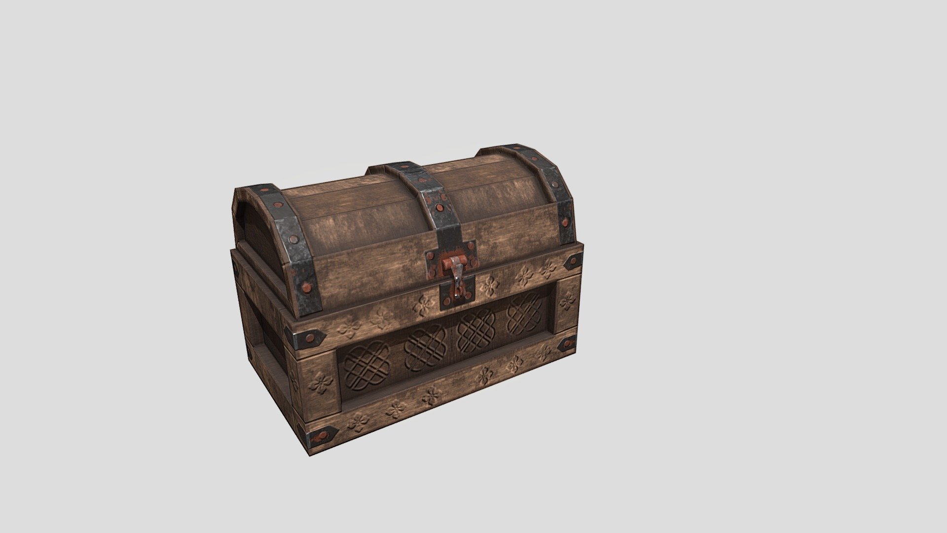 Medieval chest - 3D model by BlinFriend [b25dfa8] - Sketchfab