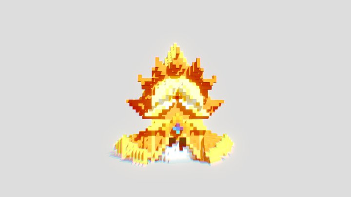 Pure Vanilla Cookie 3D Model
