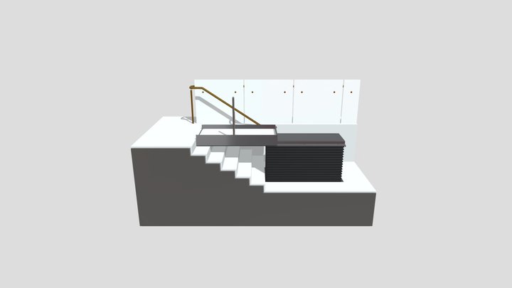 Traversing Lift Single_ Lift Traversed 3D Model