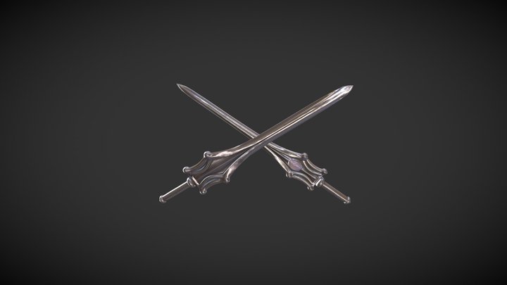 Sword Of Power & Sword Of Protection 3D Model