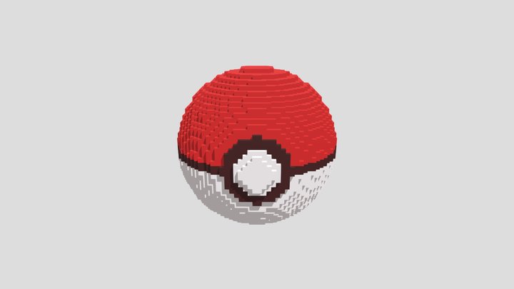 Poké Ball 3D Model