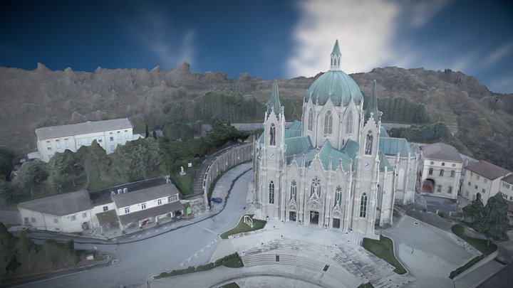 Santuario dell'Addolorata | Castelpetroso 3D Model