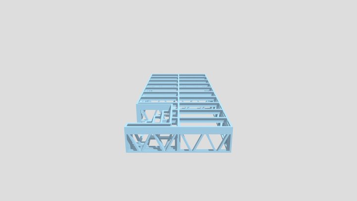 DECK LGSF 3D Model
