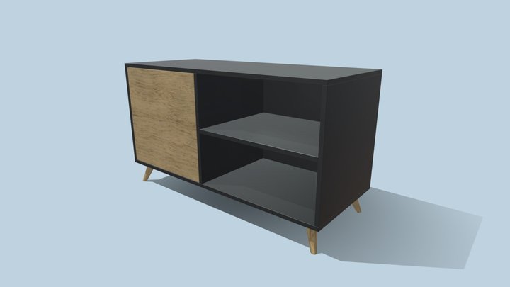 TV cabinet 3D Model