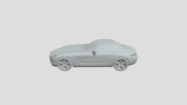 Mercedes SLS AMG scale1-70 for 3D-printing