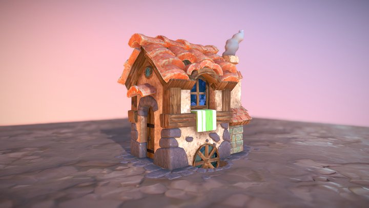 Tiny House 3D Model