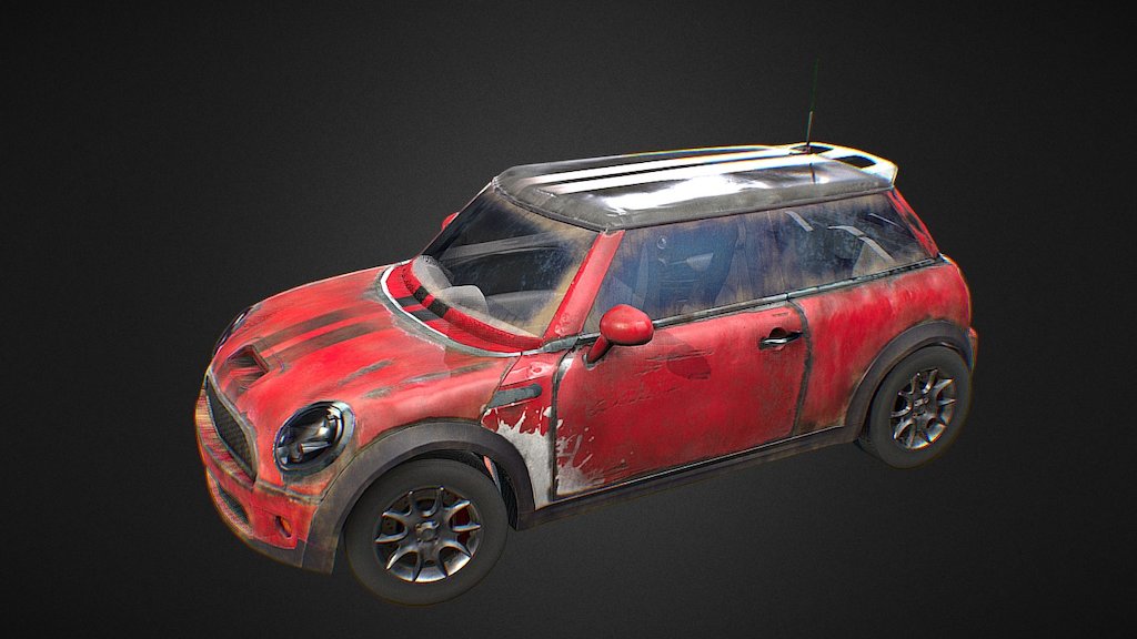 Mini Cooper S - Download Free 3D model by cenobyte (@cenobyte) [b262744]