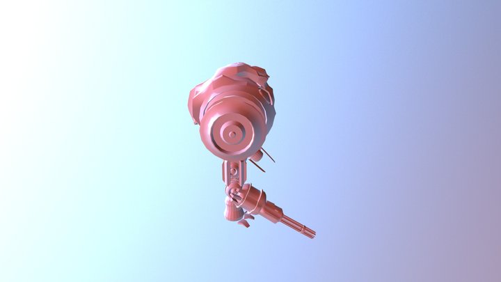 RobotFinished-NoTextures 3D Model