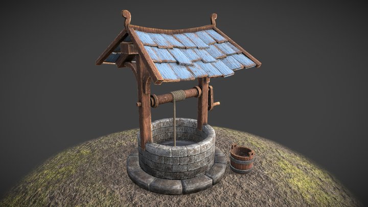Abandoned Well - Game Ready Asset – Modelo 3D gratuito STL