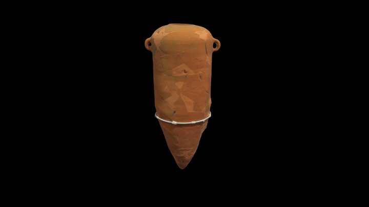 Ánfora ibérica - Iberian Amphora 3D Model