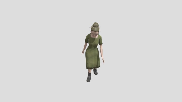 Character Model - AS3 - Mystery Killer 3D Model