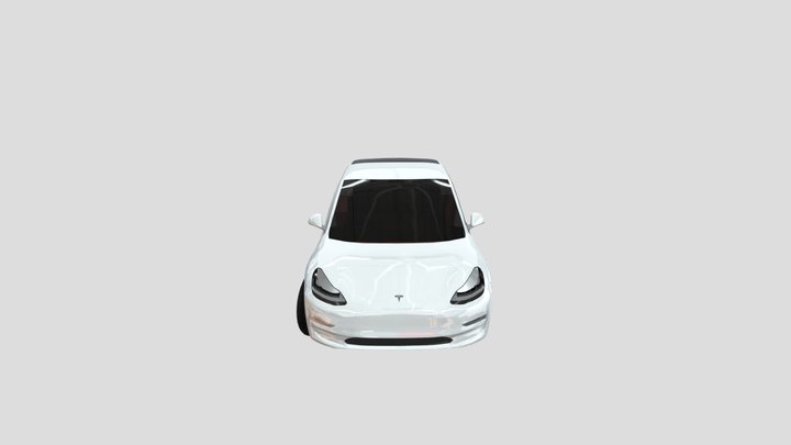Tesla Model 3 3D Model