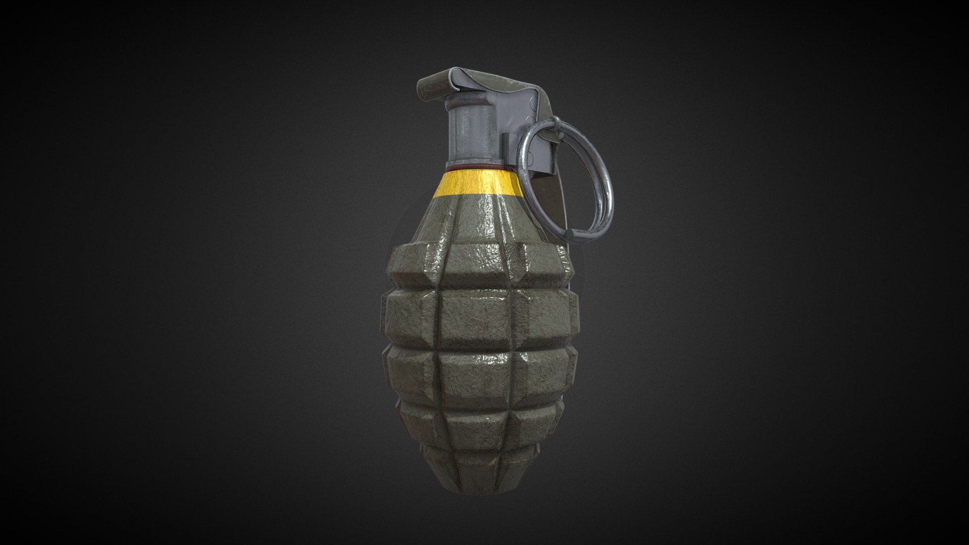 MK2 - Grenade - Download Free 3D model by tolotedesign [b265da2 ...