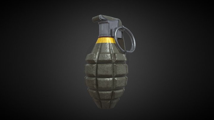 MK2 - Grenade 3D Model
