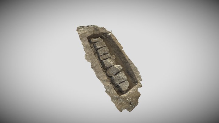 Tombe à dalles - Hénin-Beaumont (Pas-de-Calais) 3D Model