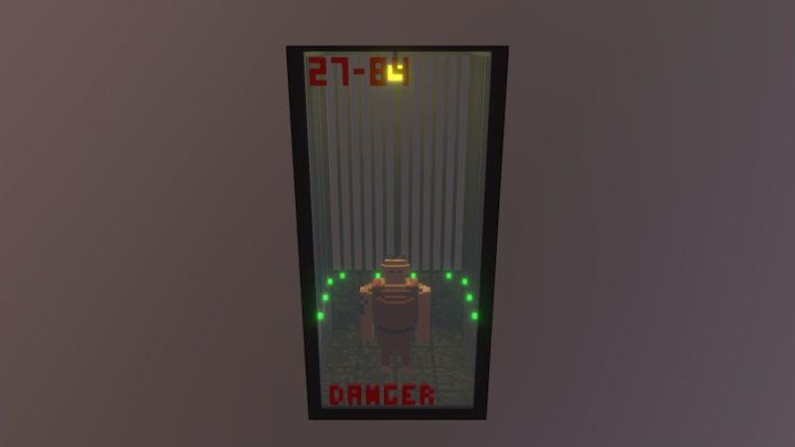 Prison 3D Model