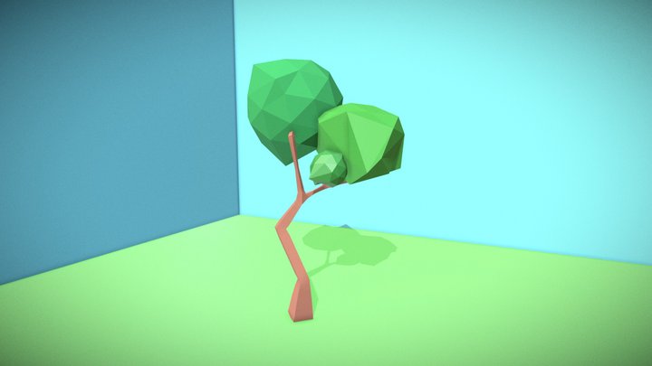 Low Poly Tree (1) 3D Model