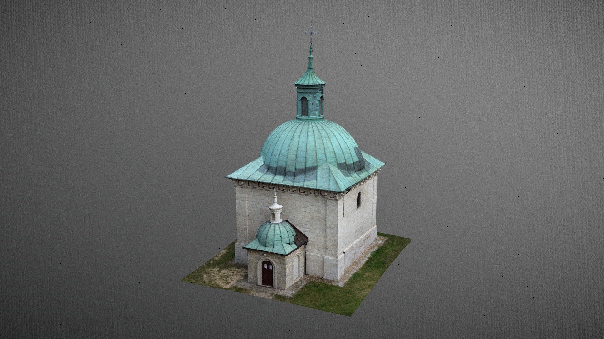 Kaplica św. Anny w Pińczowie. — Sketchfab embed 3D viewer
